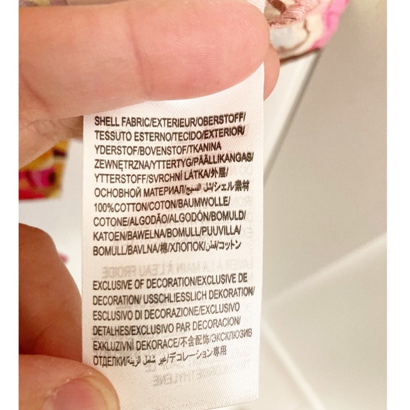 FARM RIO Fruit Salad Playsuit Romper Deep V Ombré Ladder lace Pockets SZ: Small - Picture 6 of 14